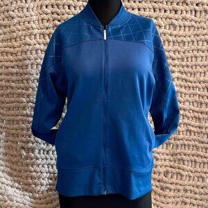 Nike Golf Dri Fit Woman's Jacket Blue Size Large
